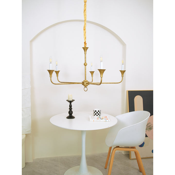 Elara Candle Chandelier - Vakkerlight