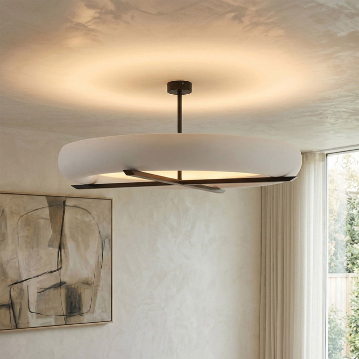 Noveris Geometric Flush Mount Chandelier
