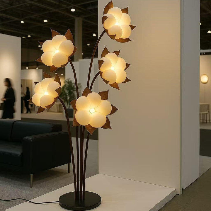 Green Blossom Floor Lamp - Vakkerlight