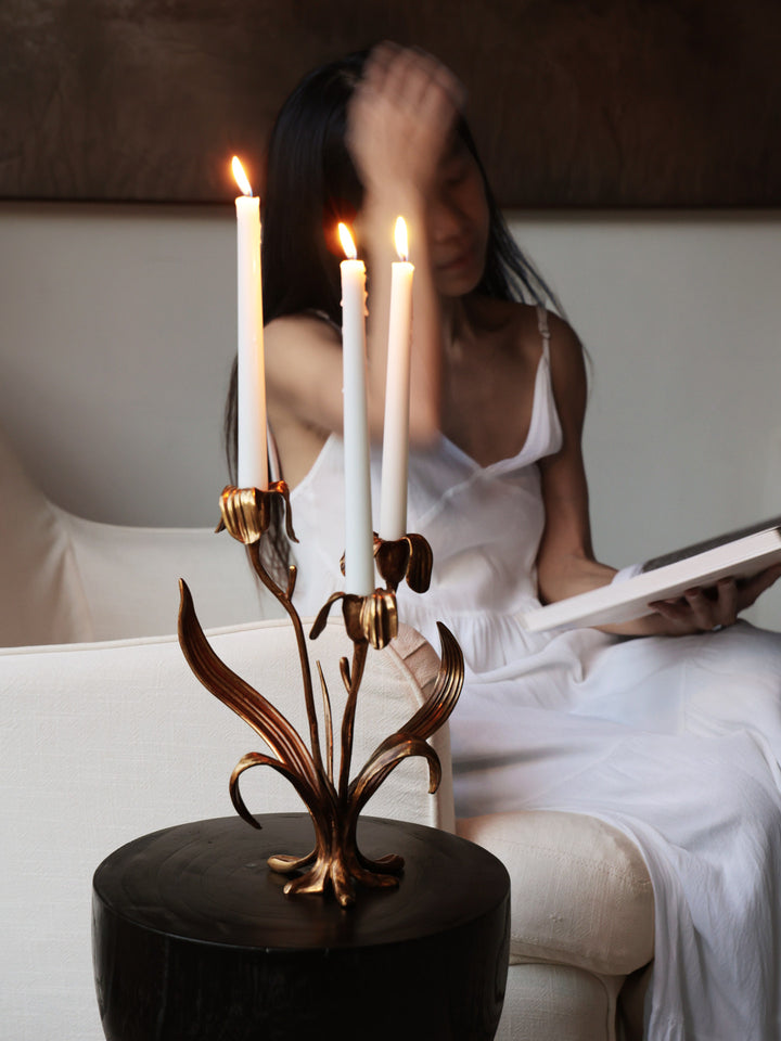 Botanical Bloom Candle Holder - Vakkerlight