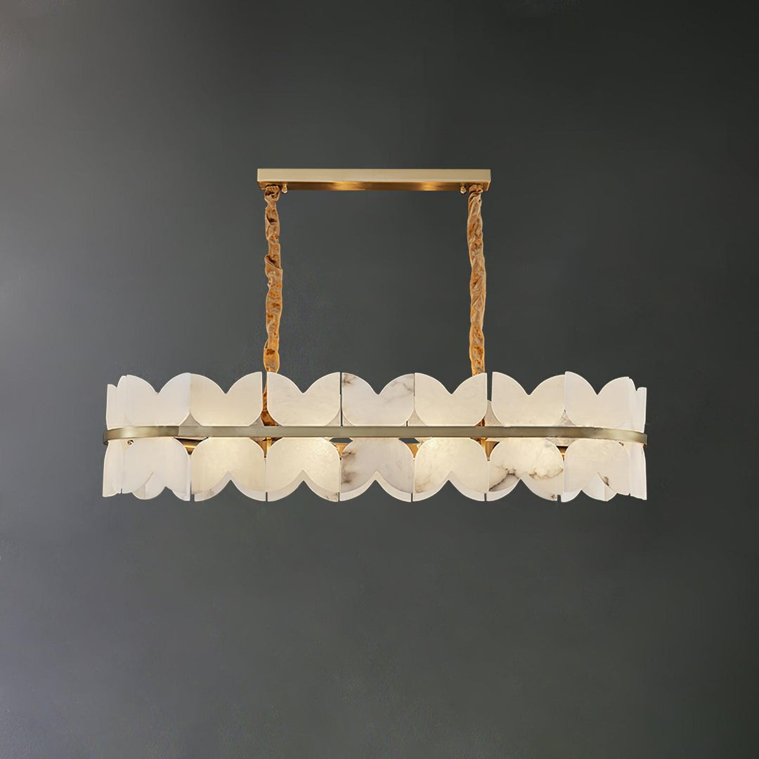 Alabaster Cloudscape Chandelier - Vakkerlight