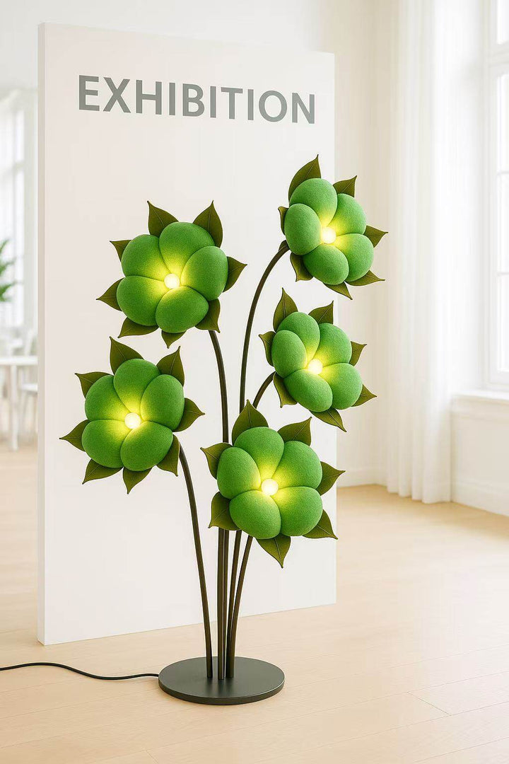 Green Blossom Floor Lamp - Vakkerlight