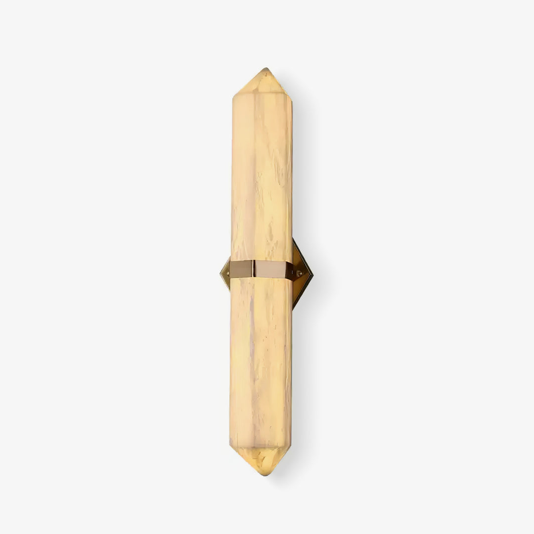 Alabaster Obelisk Wall Sconce - Vakkerlight