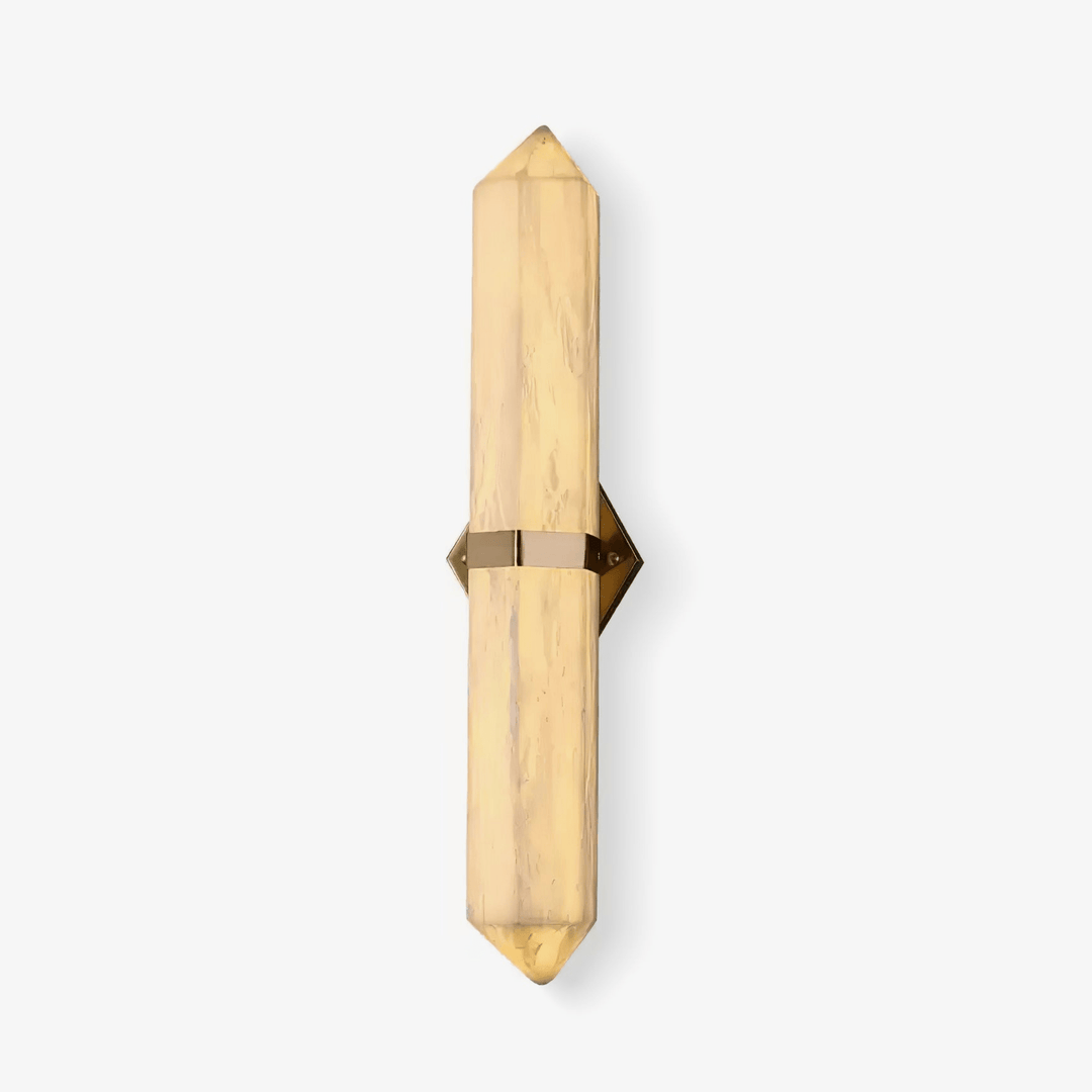 Alabaster Obelisk Wall Sconce - Vakkerlight