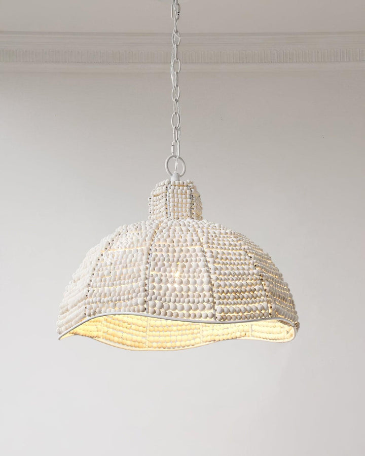 Obispo Wood Beads Pendant Lamp - Vakkerlight