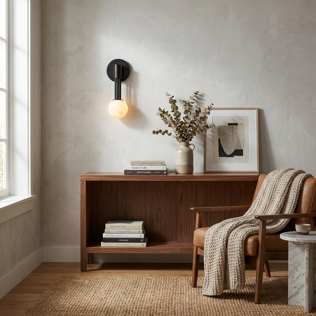 Obra Alabaster Globe Wall Sconce – detail 3
