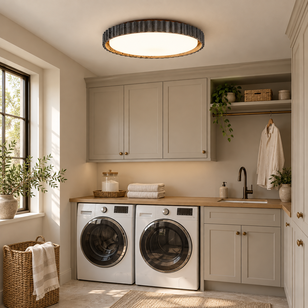 Obsidian Aura Ceiling Light