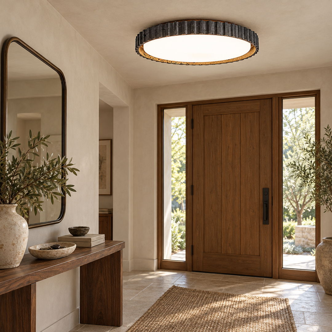 Obsidian Aura Ceiling Light