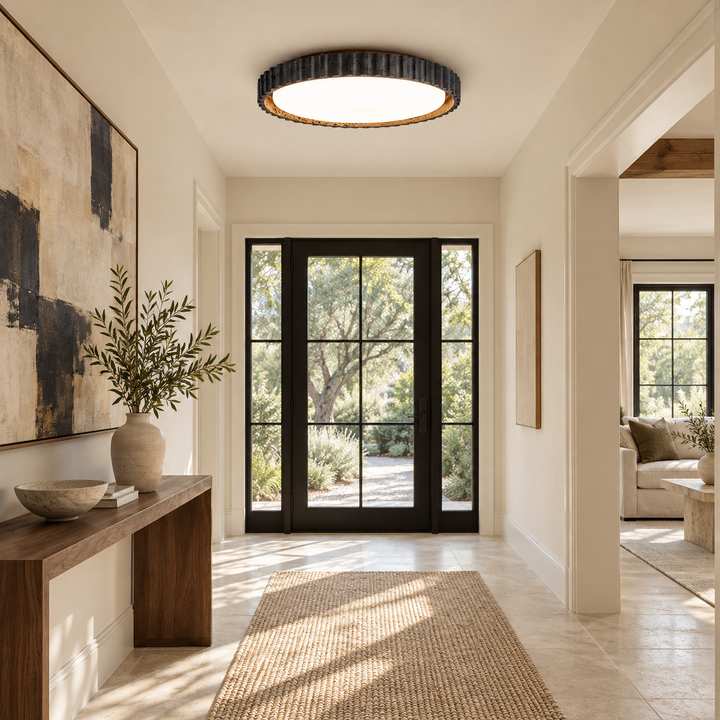 Obsidian Aura Ceiling Light