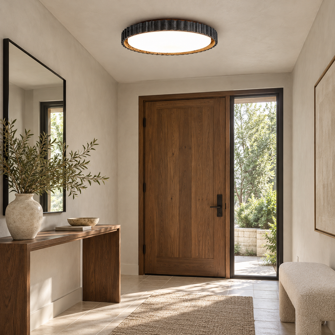 Obsidian Aura Ceiling Light