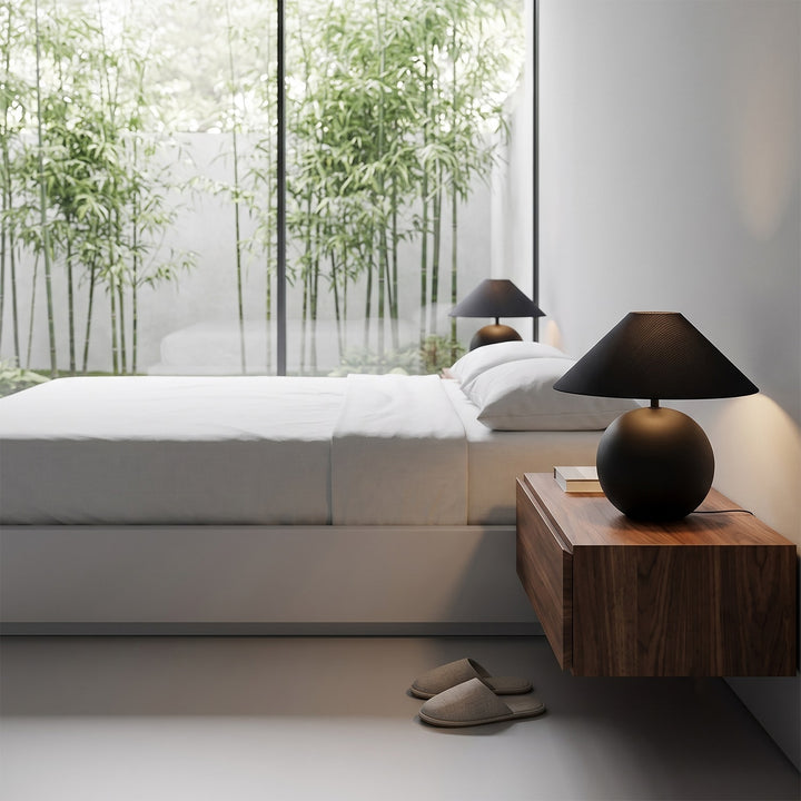 Obsidian Sphere Table Lamp - Vakkerlight