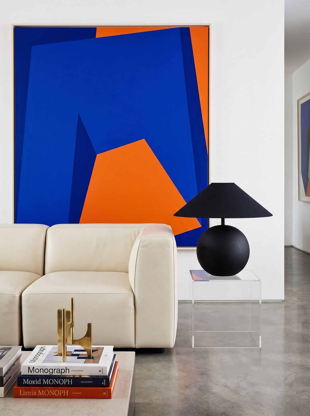 Obsidian Sphere Table Lamp - Vakkerlight