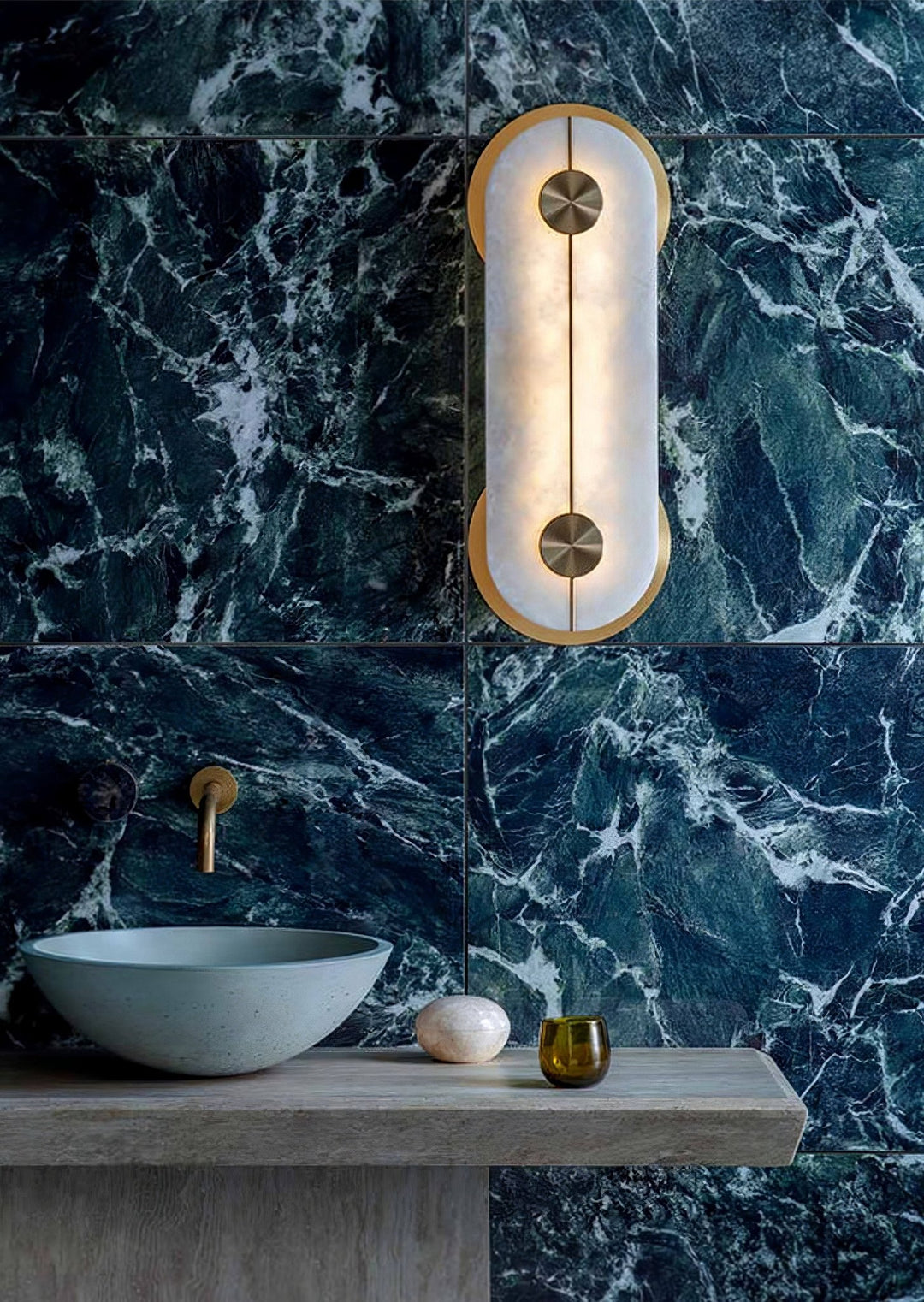 Obvara Alabaster Wall Light - Vakkerlight