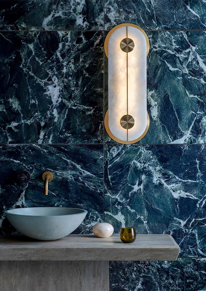 Obvara Alabaster Wall Light - Vakkerlight