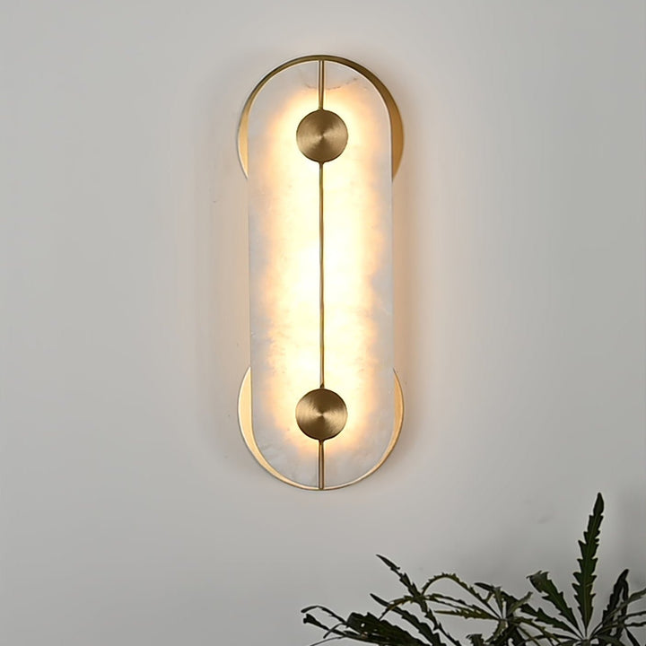 Obvara Alabaster Wall Light - Vakkerlight