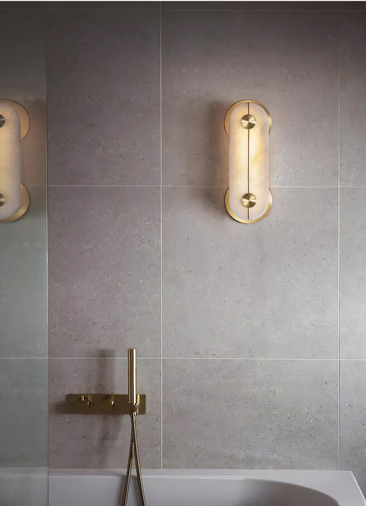 Obvara Alabaster Wall Light - Vakkerlight