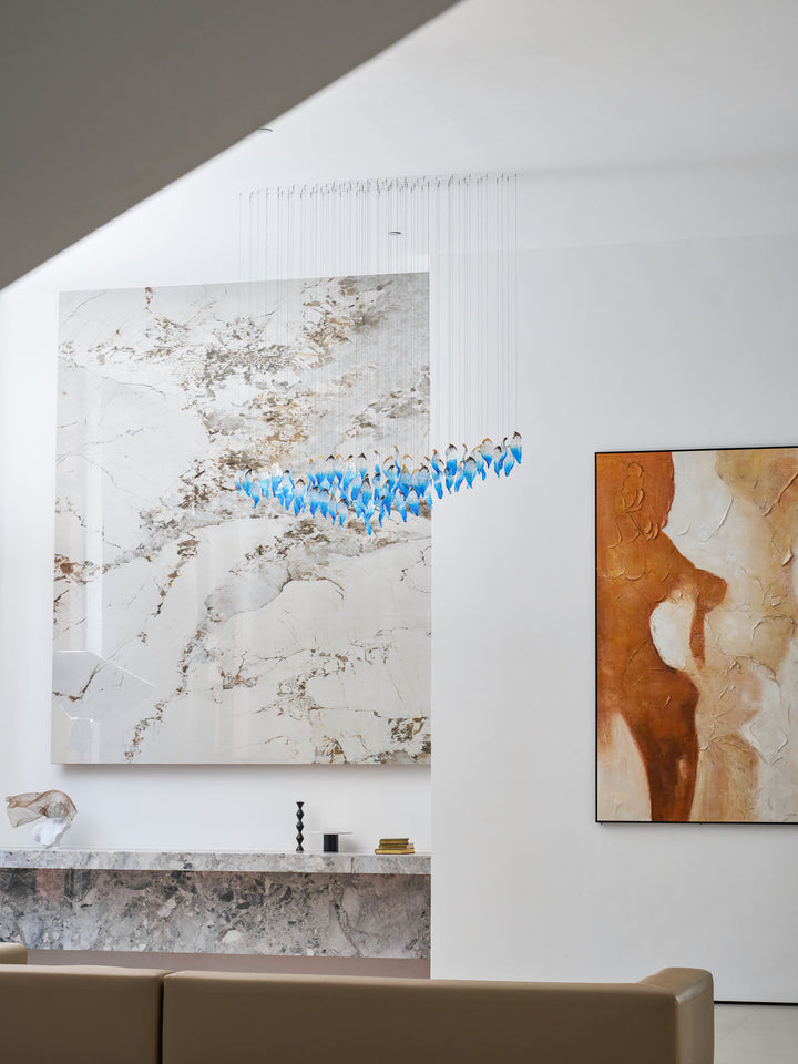 Ocean Drift Blown Glass Customize Chandelier - Vakkerlight