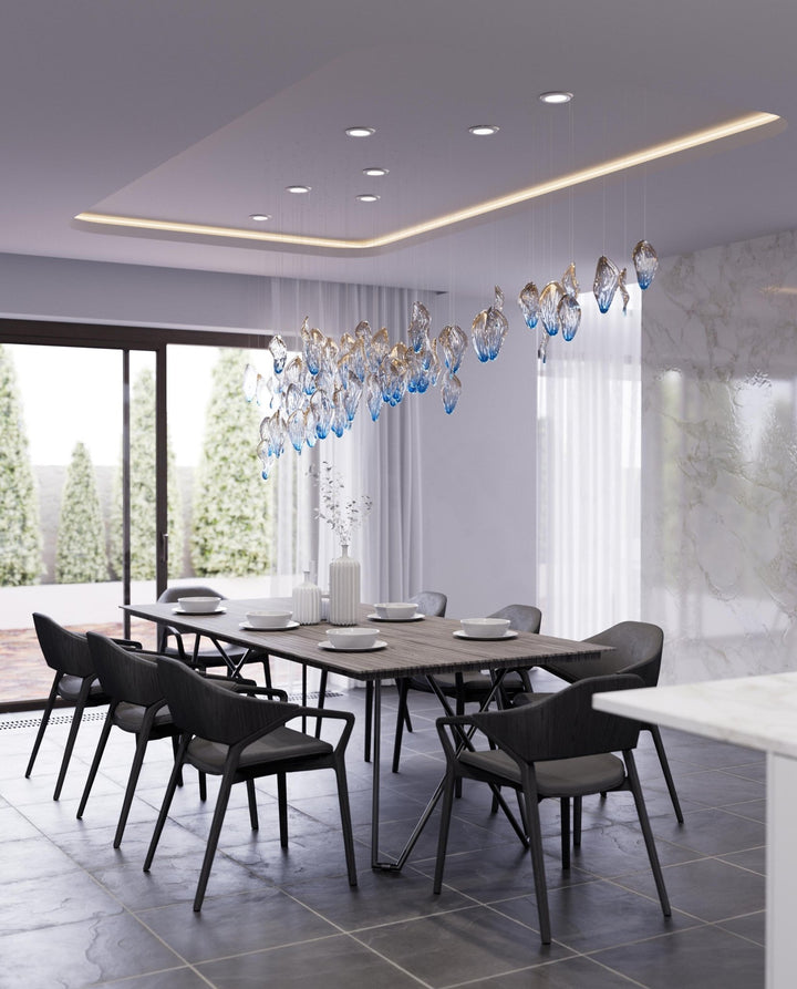 Ocean Drift Blown Glass Customize Chandelier - Vakkerlight