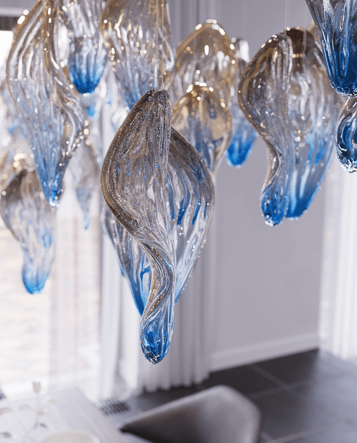 Ocean Drift Blown Glass Customize Chandelier - Vakkerlight