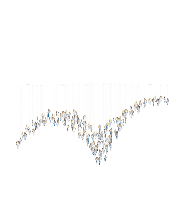 Ocean Drift Blown Glass Customize Chandelier - Vakkerlight