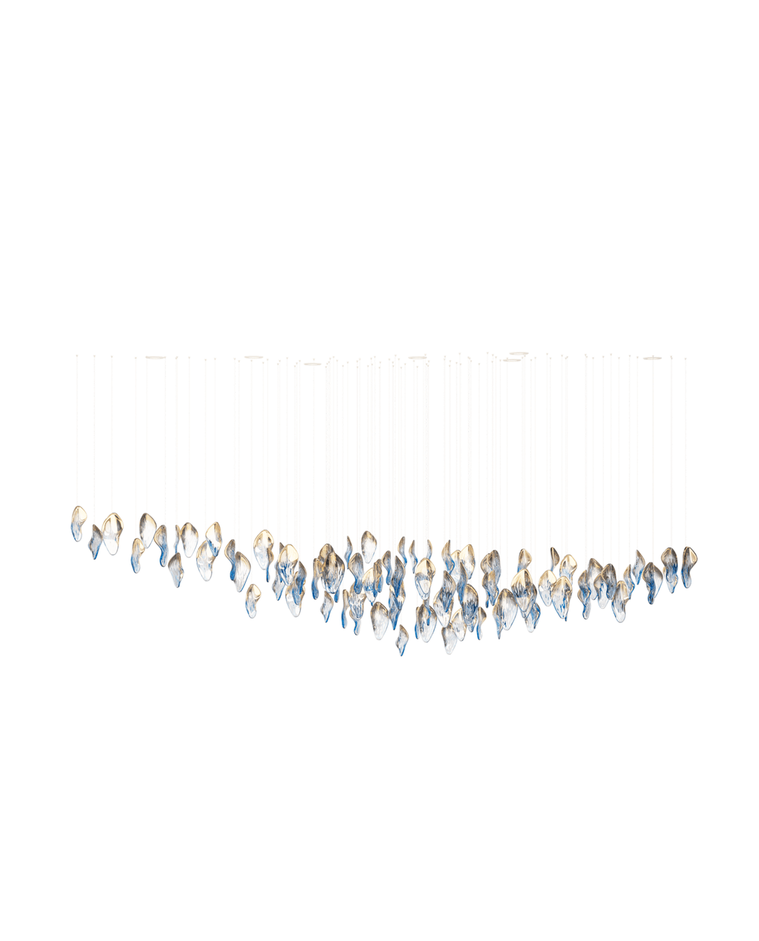 Ocean Drift Blown Glass Customize Chandelier - Vakkerlight