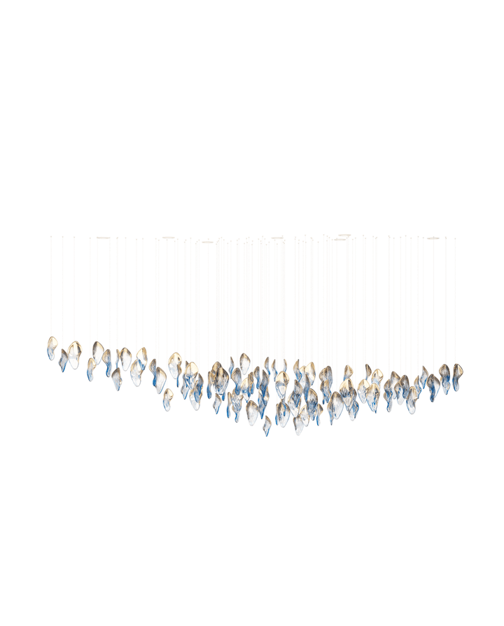 Ocean Drift Blown Glass Customize Chandelier - Vakkerlight