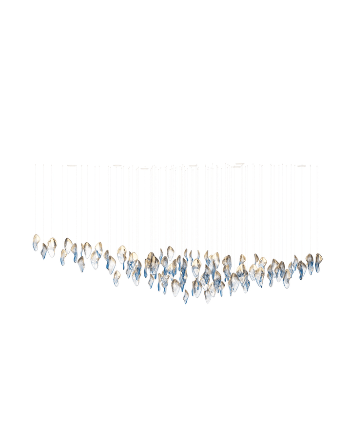 Ocean Drift Blown Glass Customize Chandelier - Vakkerlight