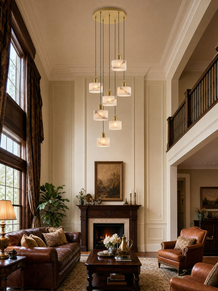 Odyssey Alabaster Pendant Light - Vakkerlight