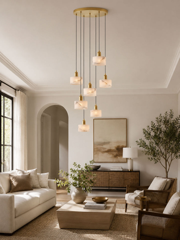 Odyssey Alabaster Pendant Light - Vakkerlight