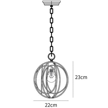 Ofelia Hanglamp — Maattekeningen 1