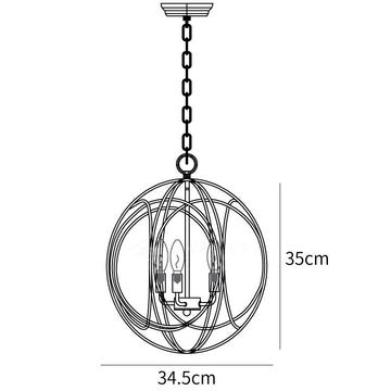Ofelia Hanglamp — Maattekeningen 2