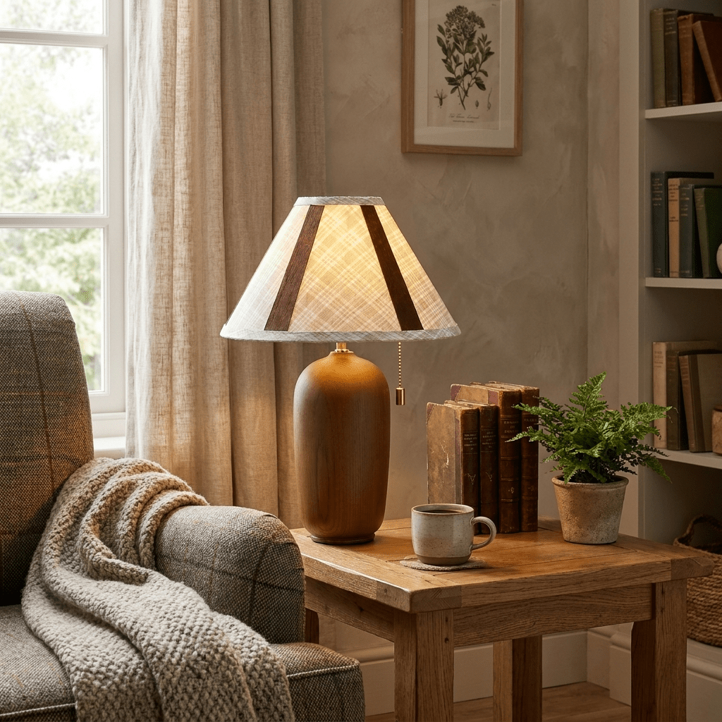Olera Wood Table Lamp - Vakkerlight