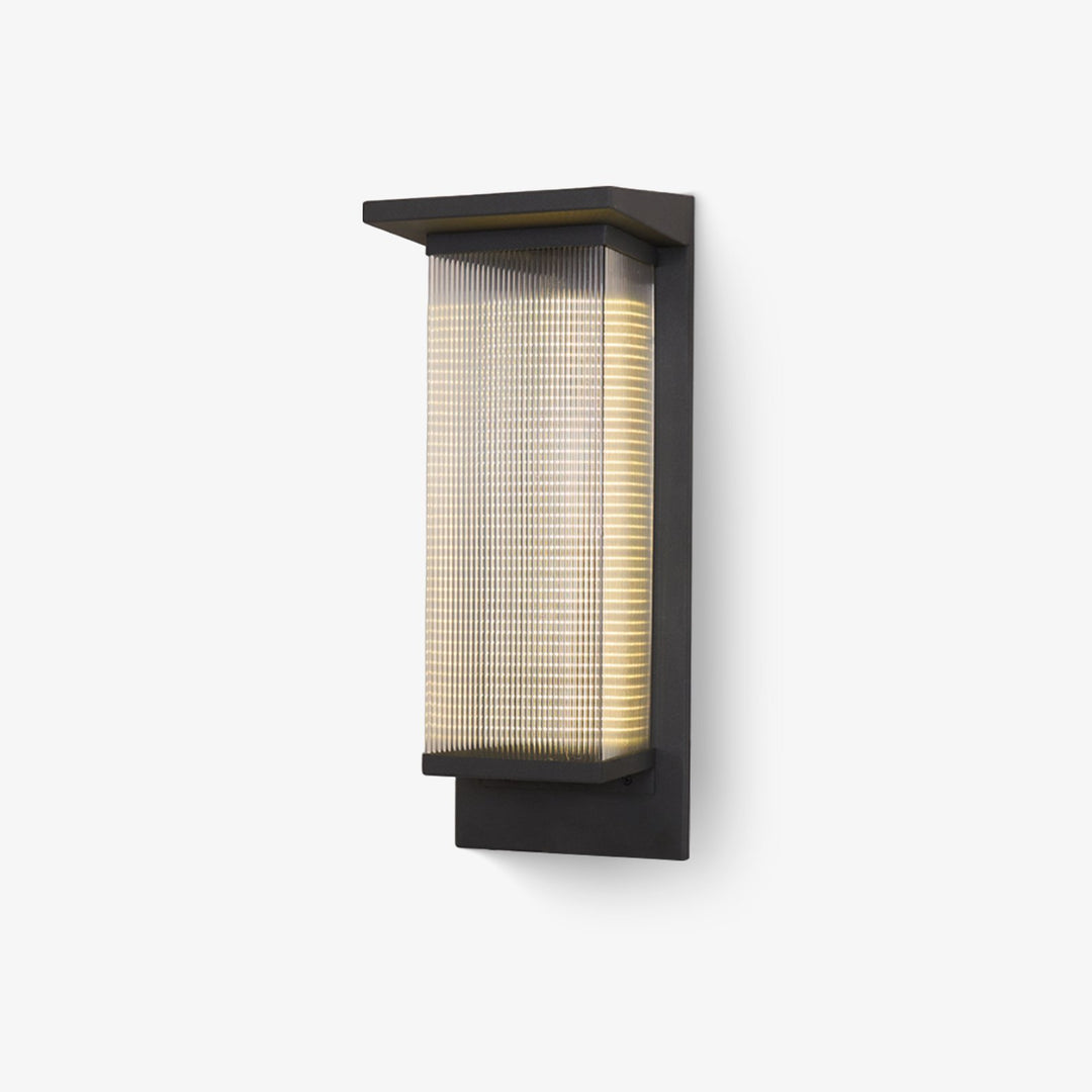 Oleron Box Outdoor Solar Wall Lamp - Vakkerlight