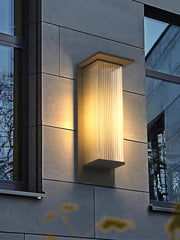 Oleron Box Outdoor Solar Wall Lamp