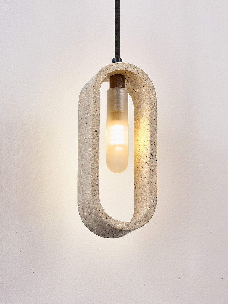 Onda Travertine Pendant Light