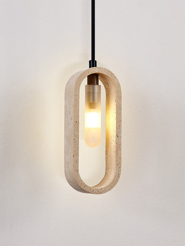 Onda Travertine Pendant Light