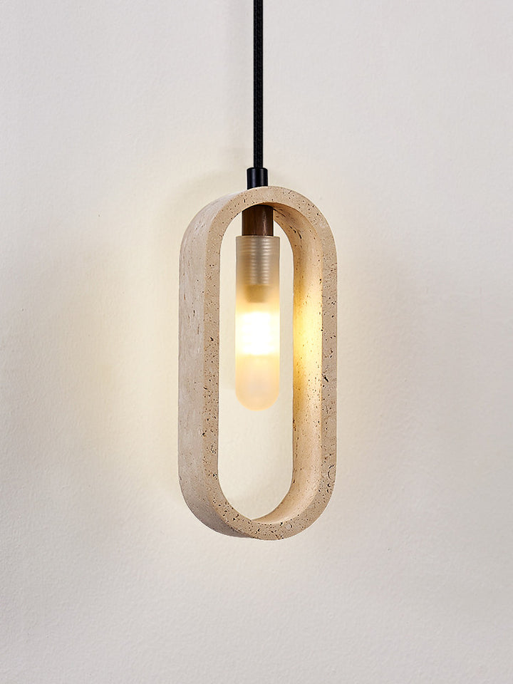 Onda Travertine Pendant Light