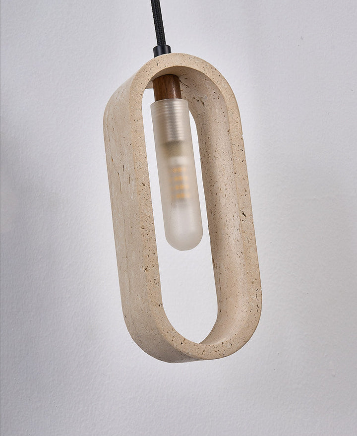 Onda Travertine Pendant Light
