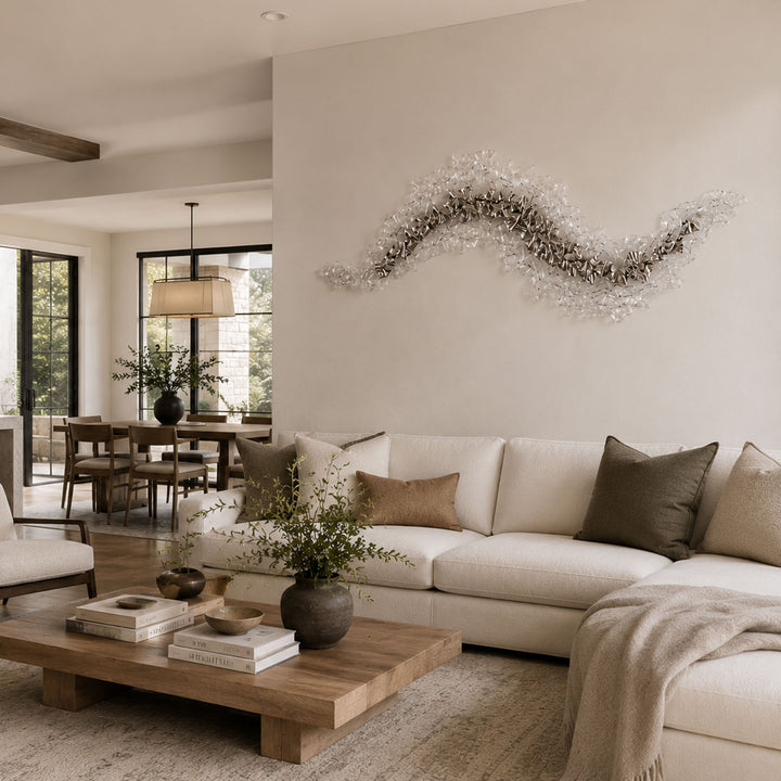 Ondelle Glass Wall Art - Vakkerlight