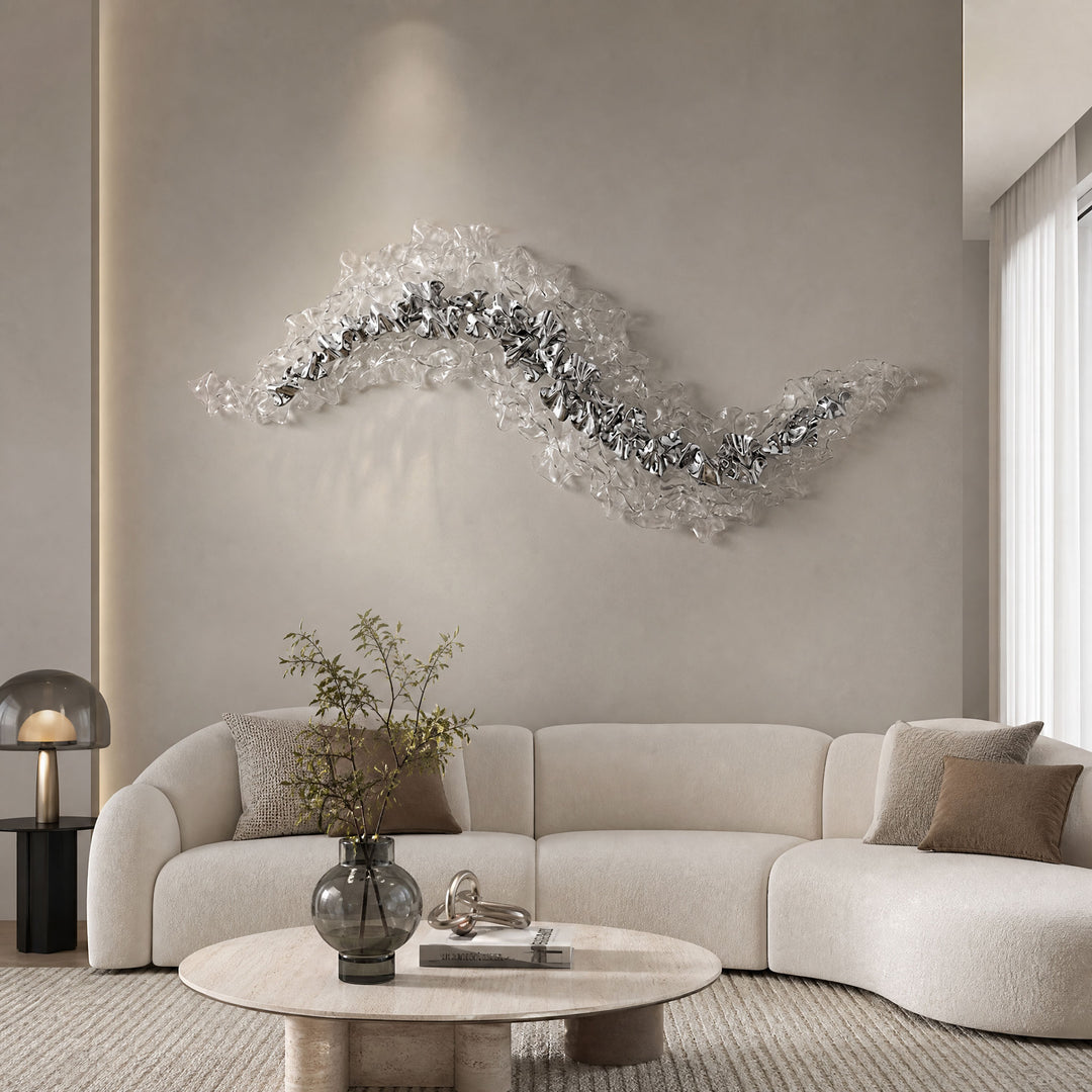 Ondelle Glass Wall Art - Vakkerlight