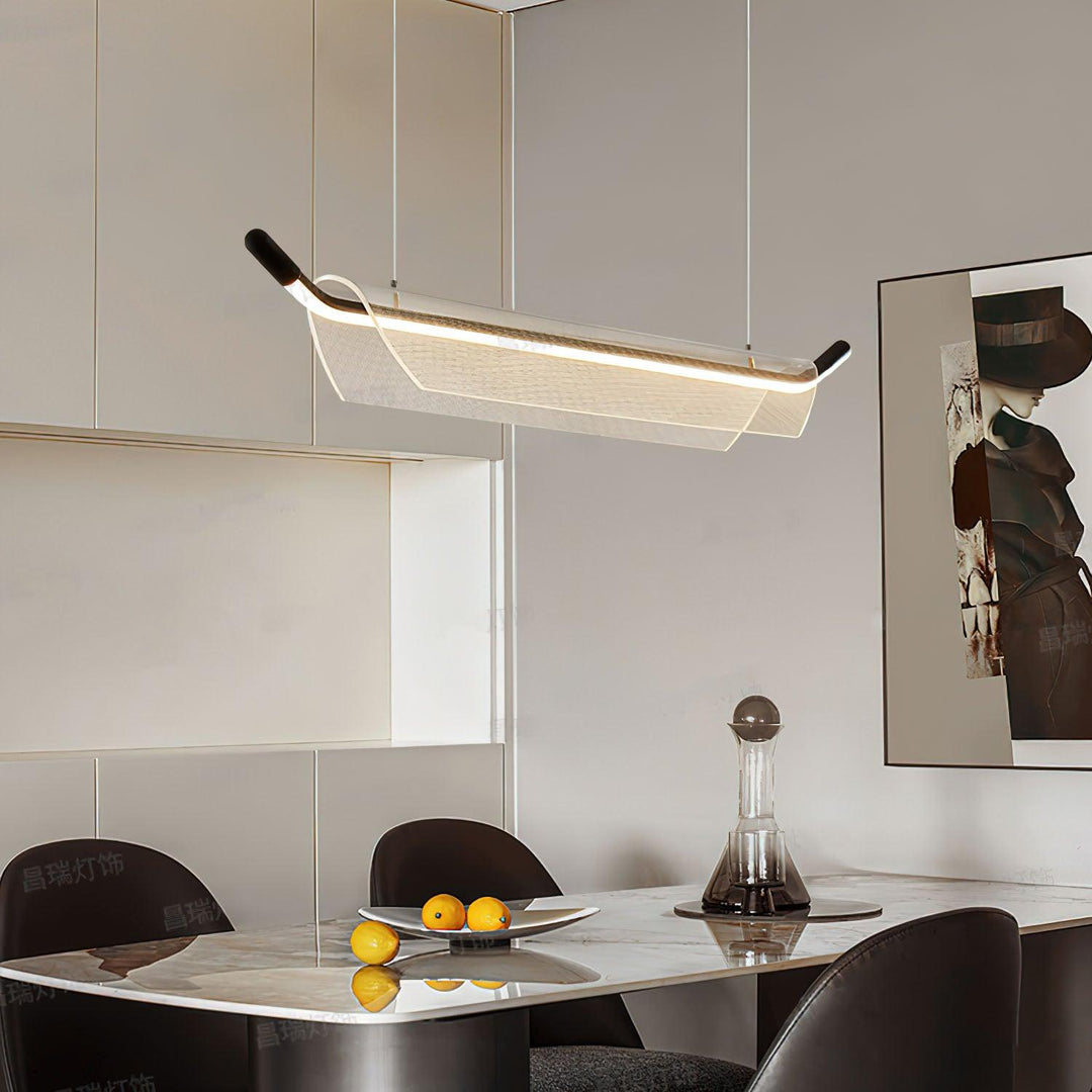 One Word Acrylic Pendant Light - Vakkerlight