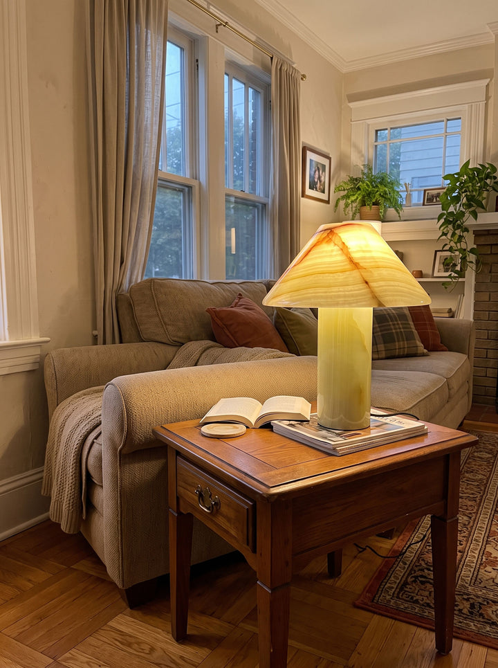 Onyx Cone Table Lamp – detail 12