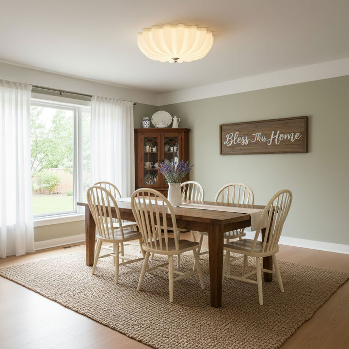 Opal Shell Ceiling Lamp - Vakkerlight