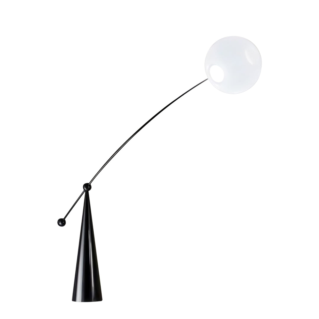 Opal Arc Floor Lamp - Vakkerlight