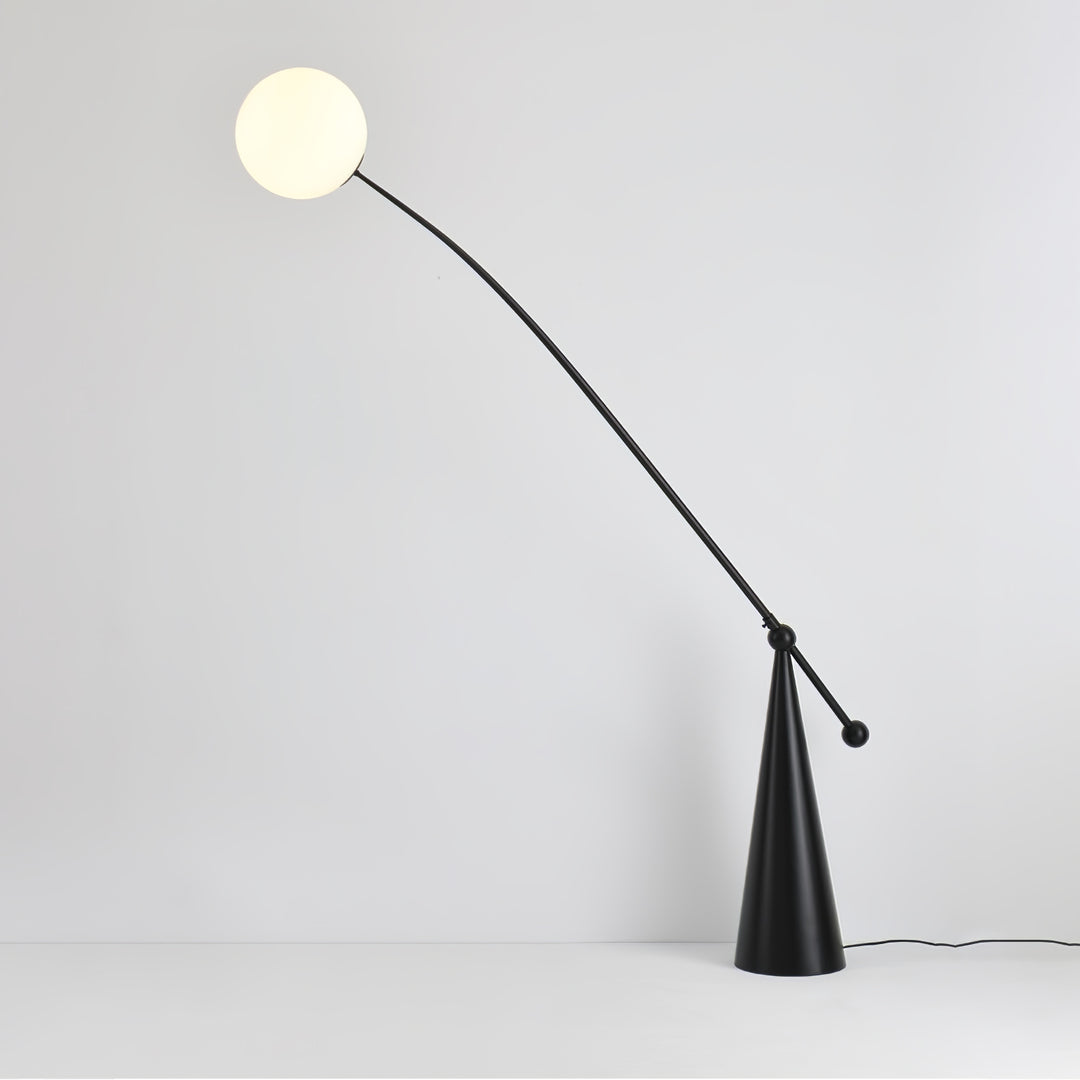 Opal Arc Floor Lamp - Vakkerlight