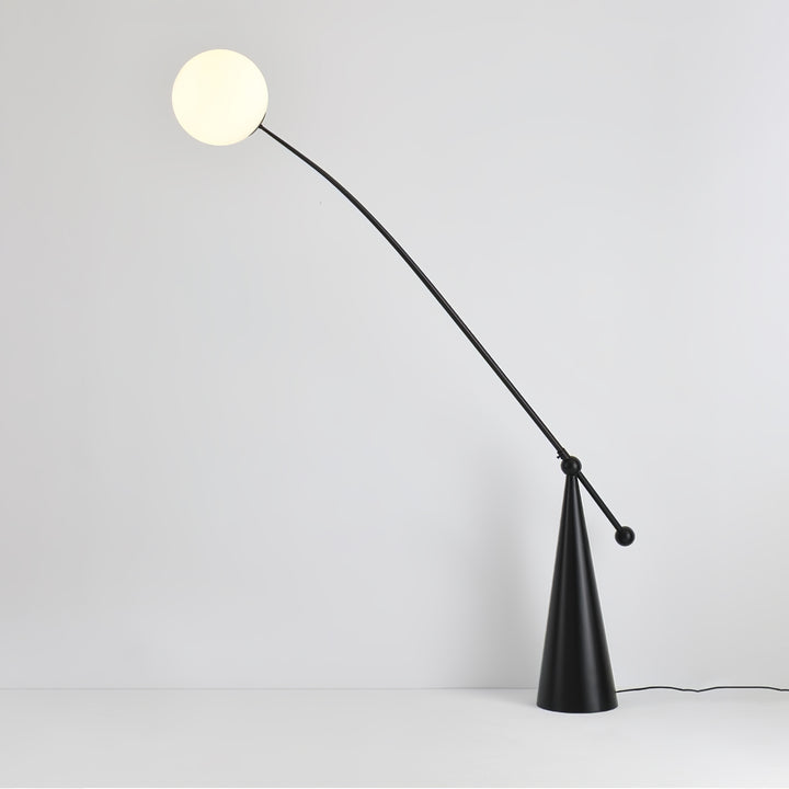 Opal Arc Floor Lamp - Vakkerlight