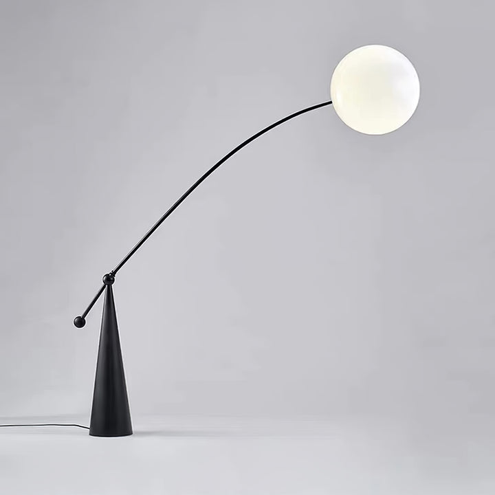 Opal Arc Floor Lamp - Vakkerlight