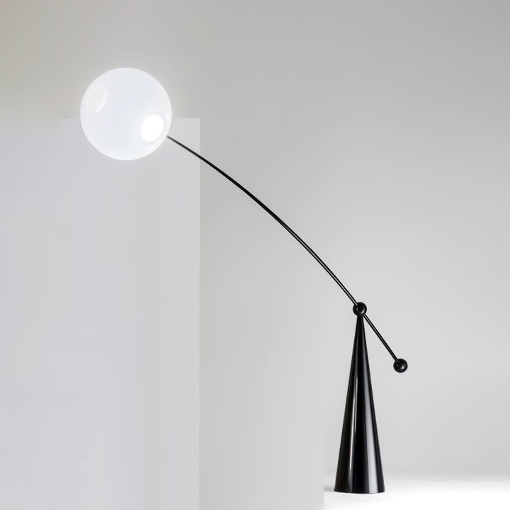 Opal Arc Floor Lamp - Vakkerlight