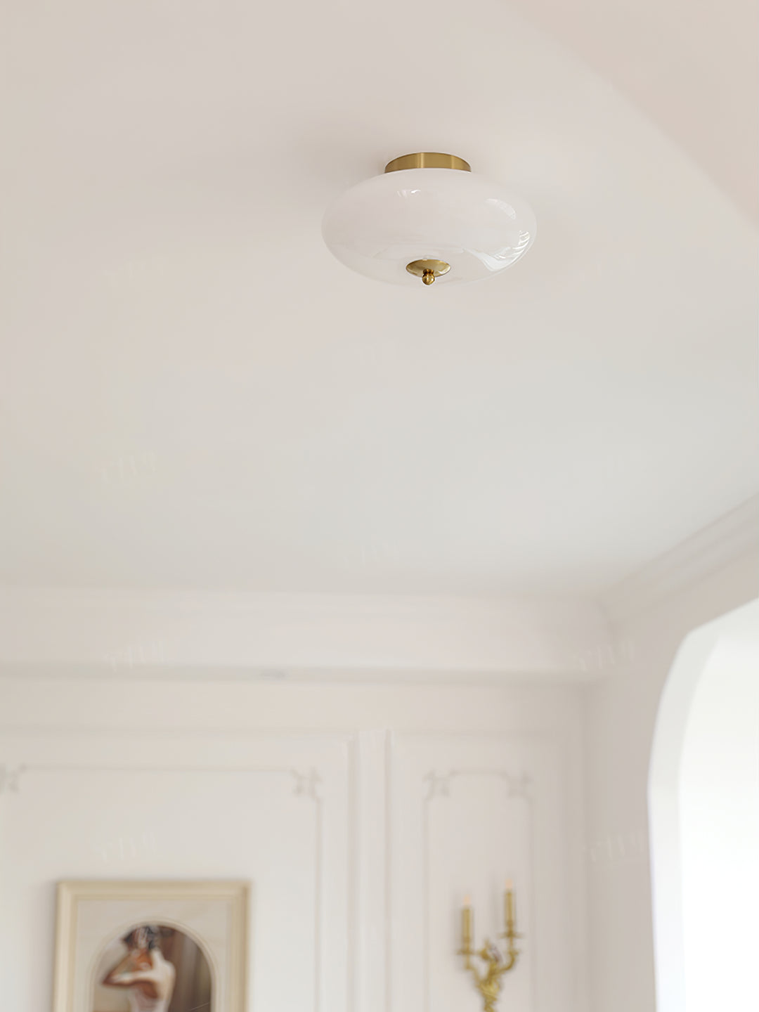 Opal Ceiling Lamp - Vakkerlight