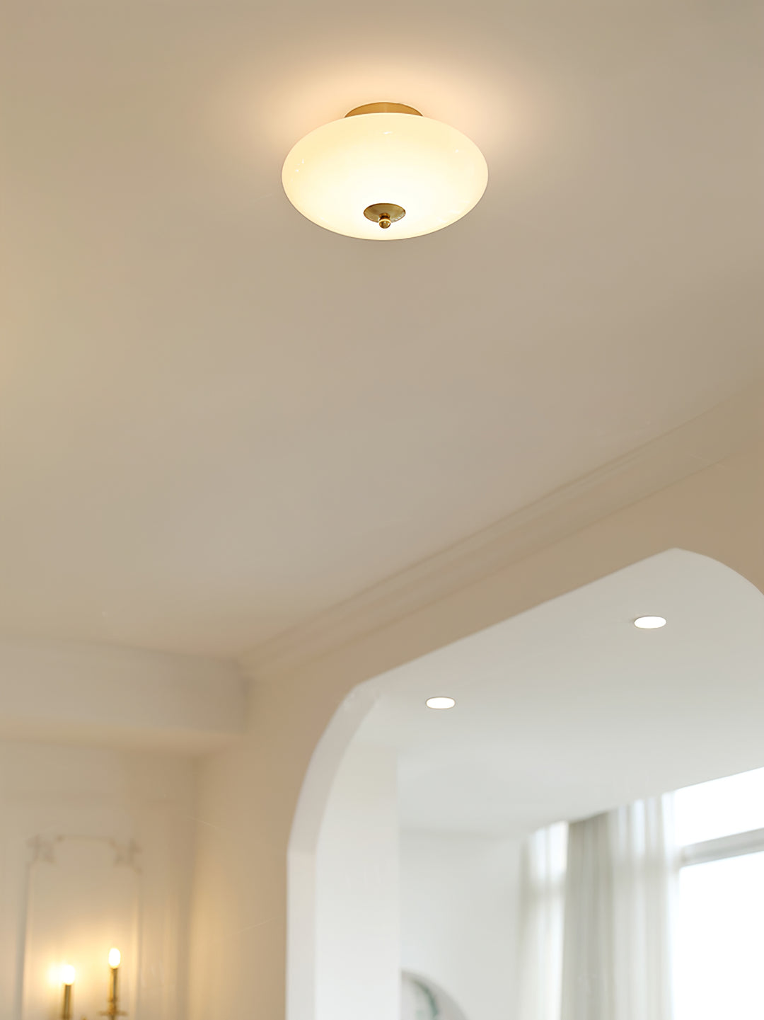 Opal Ceiling Lamp - Vakkerlight